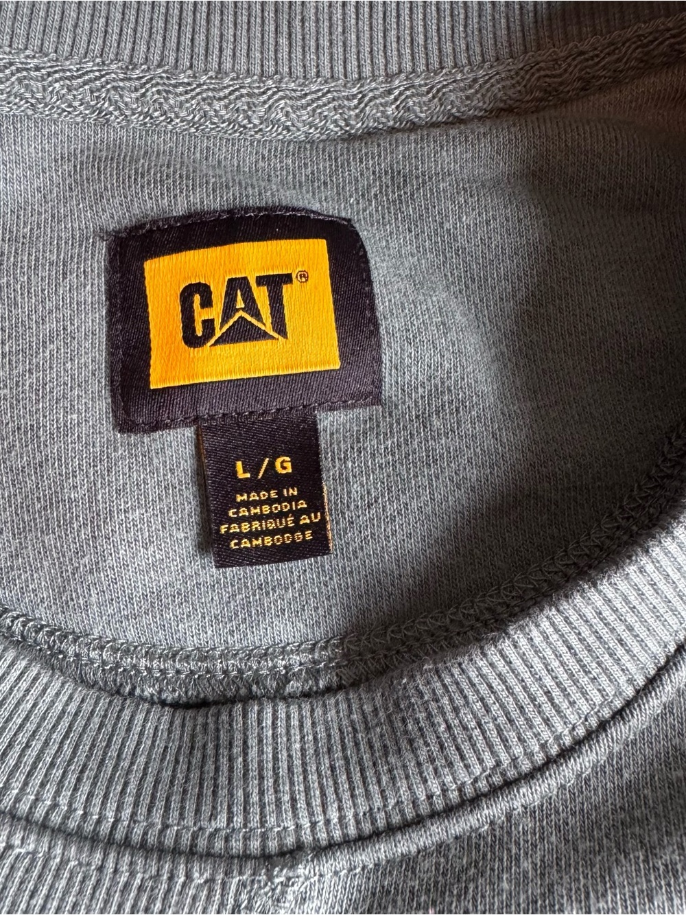 Caterpillar Green Sweatshirt ππ€ | Womenβs L | Fall ππΎ - Picture 3 of 4